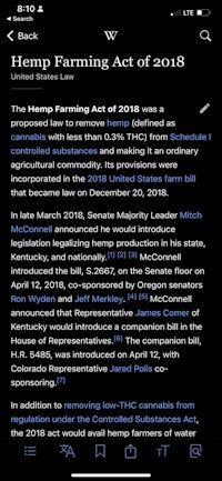 hemp farming act of 2018 screenshot